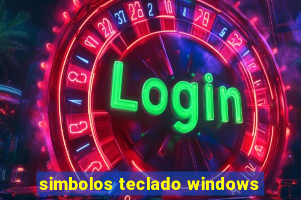 simbolos teclado windows